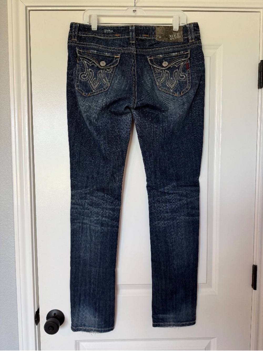 MEK Denim Men’s Bootcut Jeans 32x34 Dark Wash Style 51077